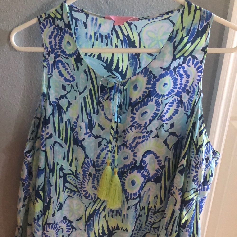 Lilly Pulitzer Benicia Cold Shoulder Tassel - Picture 4 of 6